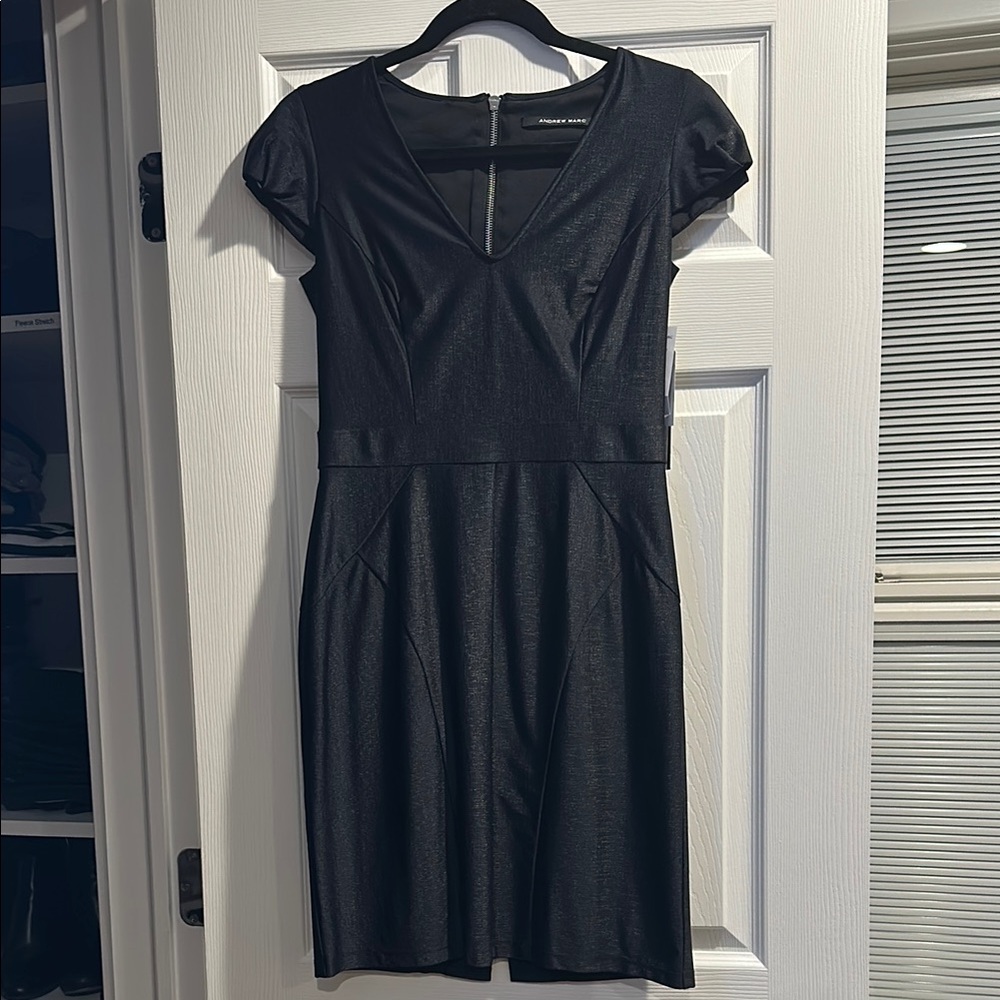 Andrew Marc Black Dress Size 4